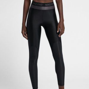 Nike Pro HyperCool Women's Mid-Rise Training Tights - Black XL